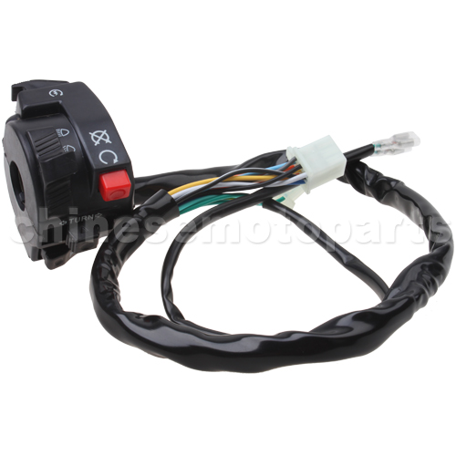 5 function Left Switch Assembly for 50cc-250cc ATV, Dirt Bike & Go Kart<br /><span class=\"smallText\">[I060-029]</span>