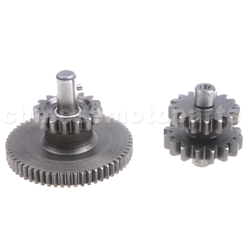 Dual Gear for CG 125cc-150cc ATV, Dirt Bike & Go Kart<br /><span class=\"smallText\">[K070-086]</span>