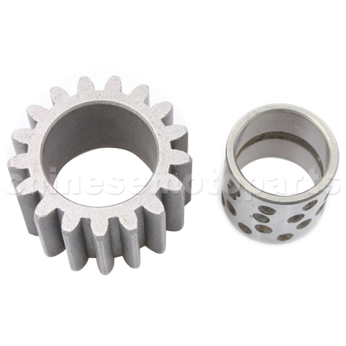 17-Teeth Driving Gear for 50cc-125cc ATV, Dirt Bike & Go Kart<br /><span class=\"smallText\">[K070-115]</span>