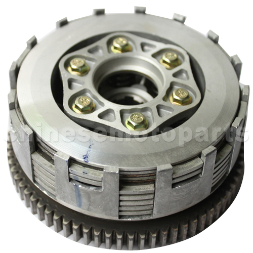 Clutch Assembly for CB250cc Air-cooled ATV, Dirt Bike & Go Kart<br /><span class=\"smallText\">[K072-004]</span>