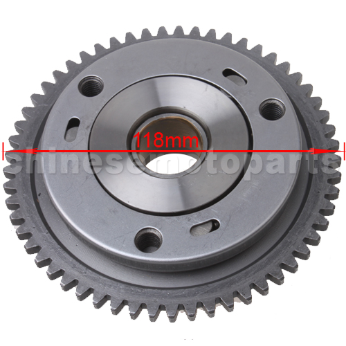 57 Teeth Over-running Clutch CG 125cc-250cc ATV, Go Kart & Scooter<br /><span class=\"smallText\">[K072-050]</span>