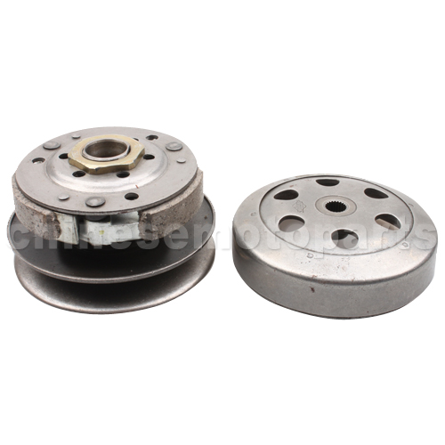 Clutch Bell Assembly GY6 50cc Clutch Moped Go Kart ATV<br /><span class=\"smallText\">[K075-006-1]</span>