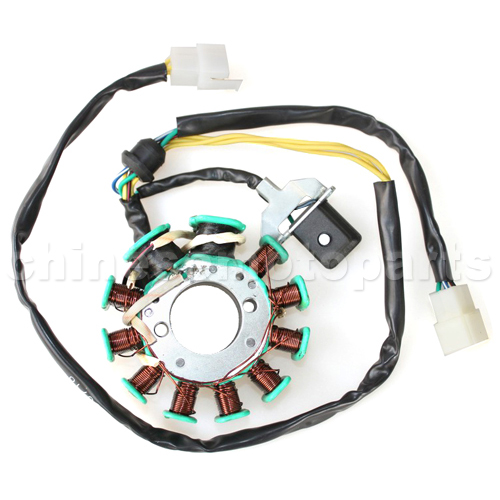 11-Coil Magneto Stator for 150cc-200cc ATV & Dirt Bike<br /><span class=\"smallText\">[K079-007]</span>