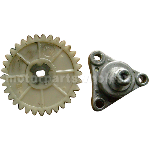 Oil Pump Assy for GY6 50cc Moped<br /><span class=\"smallText\">[K080-001]</span>