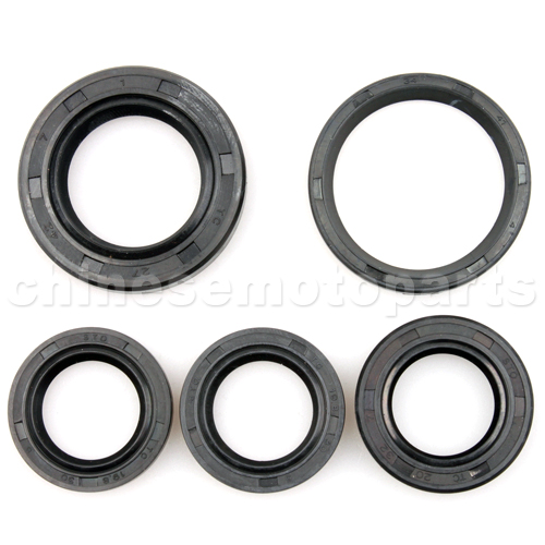 Scooter Oil Seal Set GY6 150cc Chinese Scooter Parts Crankshaft Oil Seal<br /><span class=\"smallText\">[K081-004-1]</span>
