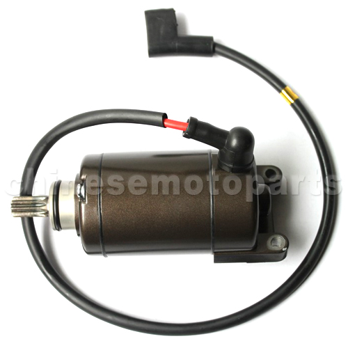 10-Tooth Starter Motor for CB250cc Water-Cooled ATV,Go Kart & Dirt Bike<br /><span class=\"smallText\">[K084-010]</span>