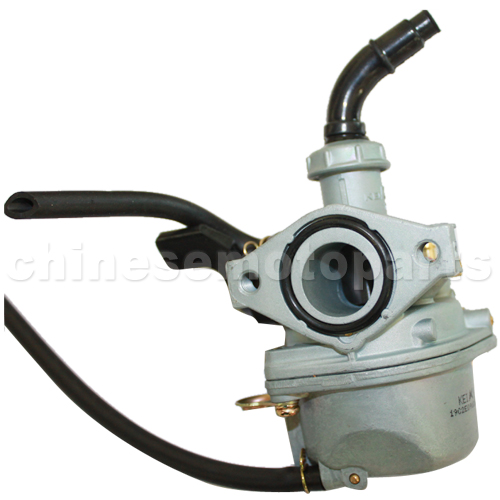 19mm Carburetor with Hand Choke for 110cc ATV, Dirt Bike & Go Kart