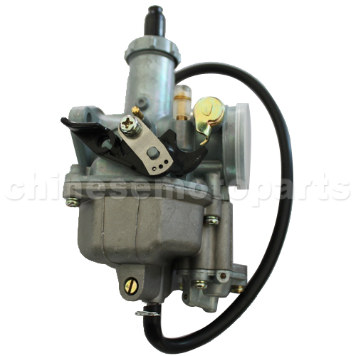 27mm Hand Choke Carburetor with Acceleration Pump for 125cc ATV, Dirt Bike & Go Kart<br /><span class=\"smallText\">[N090-009]</span>