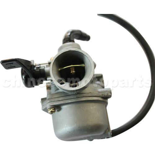 KUNFU 19mm Carburetor with Left Hand Choke for 110cc ATV, Dirt Bike & Go Kart<br /><span class=\"smallText\">[N090-027]</span>