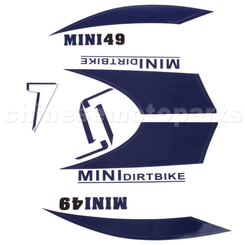 Decals for 49cc Mini Dirtbike<br /><span class=\"smallText\">[T115-002]</span>