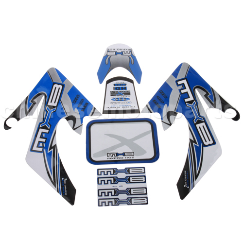 Decals for 50-125 Dirtbike-Blue<br /><span class=\"smallText\">[T115-009]</span>