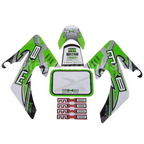 Decals for 50-125 Dirtbike-Green<br /><span class=\"smallText\">[T115-010]</span>