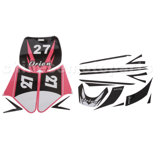 Decals for 50-125 Dirtbike-Pink<br /><span class=\"smallText\">[T115-021]</span>