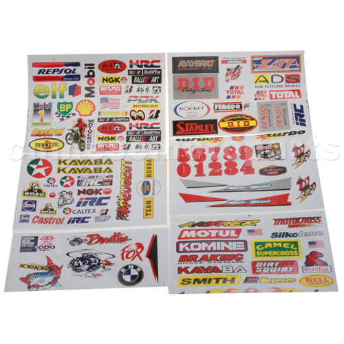 Stickers for 47&49 Pocket Bike<br /><span class=\"smallText\">[T115-039]</span>