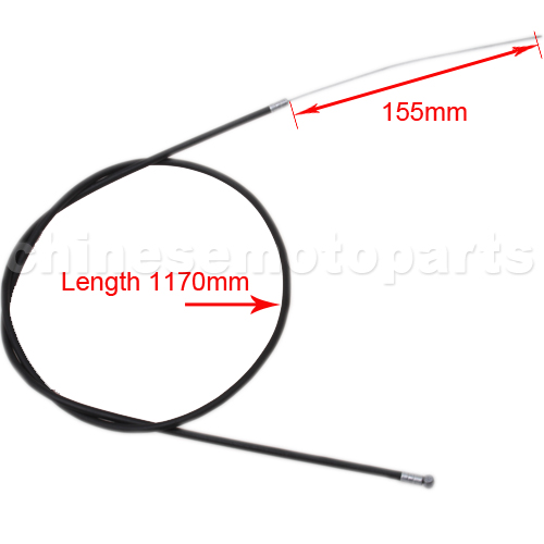 46.06" Rear Brake Cable for 2-stroke 47cc-49cc Dirt Bike