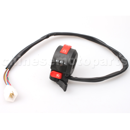 3-Function Right Switch Assembly with Choke Lever for ATV