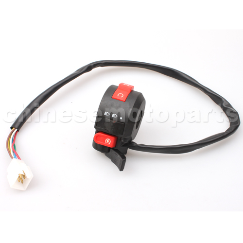 SEO_COMMON_KEYWORDS 3-Function Right Switch Assembly with Choke Lever for ATV