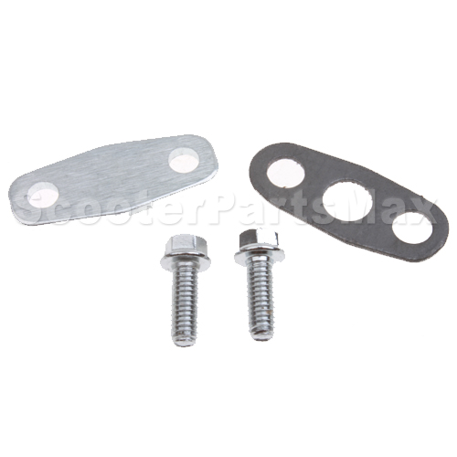 Second Air Injection Block Cover Set for 50cc-150cc Moped and 150-250cc Dirt Bike,ATV & Go-Kart