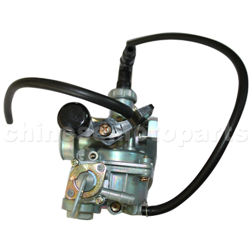 19mm Hand Choke Carburetor with Oil Switch for 50cc-110cc ATV, Dirt Bike & Go Kart