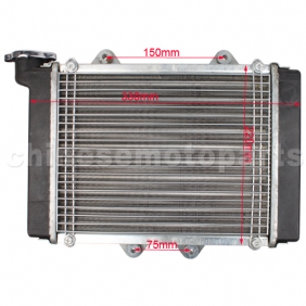 SEO_COMMON_KEYWORDS Medium Radiator for 200cc-250cc water-cooled ATV, Dirt Bike & Go Kart