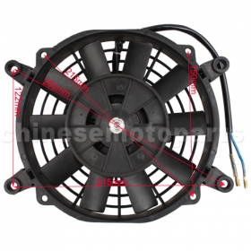 Fan for 250cc Go Kart & Scooter