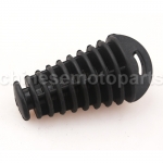 Exhaust Muffler Waterproof Rubber Block for Universal Motorcycle