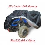 PU WaterProof Heatproof Cover For Quad bike ATV ATC With Size 220x98x106cm New