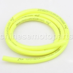Yellow 2 Feet 1/4" Motorcycle Fuel Line Gas Hose Tube