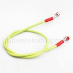 Universal Motorcycle Yellow High Performance Oil Line Brake Hose 96CM