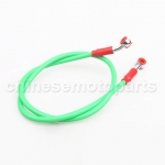 Universal Motorcycle Green High Performance Oil Line Brake Hose 90CM