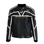 Pro-biker Motorcycle Sport Bike Racing Black Armor Jacket With Pads M L XL XXL