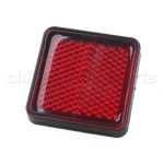 Red Square Reflector Tail Brake Stop Marker for Car Truck Atuo ATV