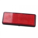 Red Rectangle Reflector Tail Brake Stop Marker for Car Truck Atuo ATV