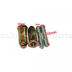 Exhaust Studs,Nuts For Chinese Scooters GY6 50,125,150 (139QMB 152QMI 157QMJ )