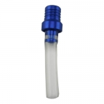 Blue Gas Fuel Cap Valve Vent Breather Hose Crystal Tube ATV PIT Dirt Bike