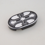 CNC In Alluminio Billet Moto Accessori Moto Freno a Pedale Pad Cover Cap Per Harley Davidson Sportster XL883 48 1200