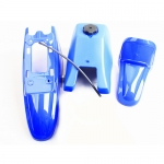 Fairing Plastic Gas Tank Kit Rear Fender - Yamaha PW80 PW 80 - Blue